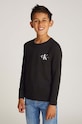 Calvin Klein Jeans longsleeve dziecięcy pozostałe czarny IU0IU00677.104.116.9BYH