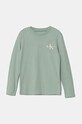 Дитячий лонгслів Calvin Klein Jeans інші зелений IU0IU00677.128.176.9BYH
