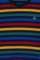Chłopiec United Colors of Benetton longsleeve bawełniany dziecięcy 3GZ3G10F1.P.Seasonal granatowy