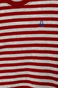 Chłopiec United Colors of Benetton longsleeve bawełniany dziecięcy 3GZ3G10F1.P.Seasonal bordowy