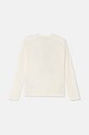 United Colors of Benetton longsleeve bawełniany dziecięcy 3096C10K9.G.Seasonal beżowy AW24