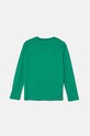 United Colors of Benetton longsleeve bawełniany dziecięcy 3096C10K9.G.Seasonal zielony AW24