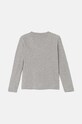 United Colors of Benetton longsleeve bawełniany dziecięcy 3096C10K9.G.Seasonal szary AW24