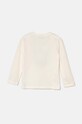 United Colors of Benetton longsleeve bawełniany dziecięcy 3096G10FM.P.Seasonal beżowy AW24