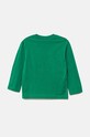 United Colors of Benetton longsleeve bawełniany dziecięcy 3096G10FM.P.Seasonal zielony AW24