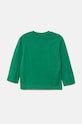 United Colors of Benetton longsleeve bawełniany dziecięcy 3096G10FM.P.Seasonal zielony AW24
