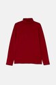 United Colors of Benetton longsleeve dziecięcy z elastanem bordowy 3DKEC202O.G.Seasonal