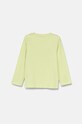 Дитячий бавовняний лонгслів United Colors of Benetton 3I1XG10FP.P.Seasonal бірюзовий AW24