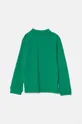 United Colors of Benetton longsleeve din bumbac pentru copii 3089G3009.P.Repro.9BYH verde AW24