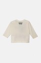 United Colors of Benetton longsleeve din bumbac pentru copii x Looney Tunes 3ATNG10GY.P.Seasonal bej AW24