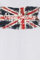 Chłopiec Pepe Jeans longsleeve bawełniany dziecięcy CLAG LS PB503916 biały