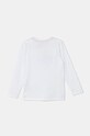 Хлопковый детский лонгслив Guess L4BI15.I3Z14.9BYH белый AW24