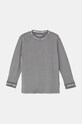 Guess longsleeve bawełniany dziecięcy bawełna szary L4BI21.KA260.9BYH