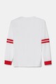 Хлопковый детский лонгслив Guess L4BI24.I3Z14.9BYH белый AW24