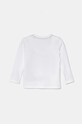 Guess longsleeve bawełniany dziecięcy N4BI11.I3Z14.9BYH biały AW24