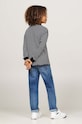 Дитячий лонгслів Tommy Hilfiger KB0KB09195.9BYH.104.122 сірий