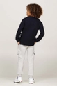 Tommy Hilfiger maglietta a maniche lunghe per bambini KB0KB09195.9BYH.128.176 blu navy