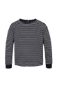 Детска блуза с дълги ръкави Tommy Hilfiger KB0KB09195.9BYH.128.176 сив AW24