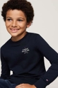 BIMBO Tommy Hilfiger longsleeve in cotone bambino/a KB0KB09276.9BYH.128.176 blu navy