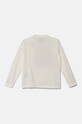 Dětské bavlněné tričko s dlouhým rukávem Emporio Armani 6D4TJI.4J54Z bílá AW24
