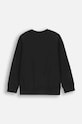 Coccodrillo longsleeve bawełniany dziecięcy ZC4143104VBA czarny AW24