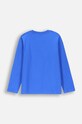 Coccodrillo longsleeve bawełniany dziecięcy ZC4143108VBA niebieski AW24