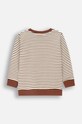 Coccodrillo longsleeve niemowlęcy ZC4143102MBN brązowy AW24