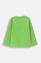 Coccodrillo longsleeve din bumbac pentru copii ZC4143101GBK verde AW24