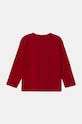 Παιδικό βαμβακερό μακρυμάνικο United Colors of Benetton 3I1XG10F3.P.Seasonal μπορντό AW24