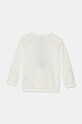 Хлопковый детский лонгслив United Colors of Benetton 3ATNG10H9.P.Seasonal белый AW24