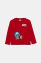 United Colors of Benetton longsleeve in cotone bambino/a personaggi dei cartoni animati rosso 3ATNG10H9.P.Seasonal