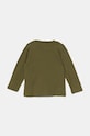 Dětské bavlněné tričko s dlouhým rukávem United Colors of Benetton 3ATNG10H9.P.Seasonal zelená AW24