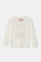 Dětské bavlněné tričko s dlouhým rukávem United Colors of Benetton 3ATNG10GU.P.Seasonal bílá AW24