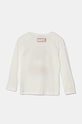 Παιδικό βαμβακερό μακρυμάνικο United Colors of Benetton 3ATNG10GU.P.Seasonal λευκό AW24