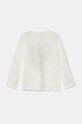 Παιδικό βαμβακερό μακρυμάνικο United Colors of Benetton 3096G10H0.P.Seasonal λευκό AW24