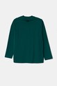 Дитячий бавовняний лонгслів United Colors of Benetton 3EG9C10M6.G.Seasonal зелений AW24