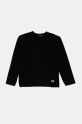 United Colors of Benetton longsleeve din bumbac pentru copii print negru 3EG9C10M6.G.Seasonal