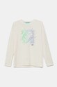 Дитячий лонгслів United Colors of Benetton інші бежевий 3696C10M7.G.Seasonal