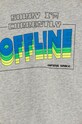 Băieți United Colors of Benetton longsleeve din bumbac pentru copii 3ATNC10KT.G.Seasonal gri