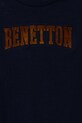 Băieți United Colors of Benetton longsleeve din bumbac pentru copii 3ATNC10KU.G.Seasonal bleumarin
