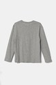 United Colors of Benetton longsleeve bawełniany dziecięcy 3ATNC10KU.G.Seasonal szary AW24