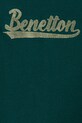 CHLAPEC Dětské bavlněné tričko s dlouhým rukávem United Colors of Benetton 3ATNG10G1.P.Seasonal zelená