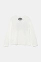United Colors of Benetton longsleeve bawełniany dziecięcy 3ATNC10MG.G.Seasonal biały AW24