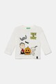 Хлопковый детский лонгслив United Colors of Benetton хлопок белый 3VR5G10J9.P.Seasonal