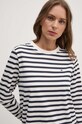 Tommy Hilfiger longsleeve din bumbac bleumarin WW0WW42324