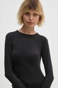 Calvin Klein Jeans longsleeve negru J20J224065