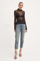 Patrizia Pepe longsleeve 8M1621.J149 negru AW24