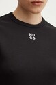 Лонгслив HUGO 50518378 чёрный
