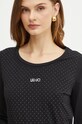 Лонгслив Liu Jo чёрный TF4210.J0088