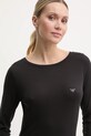 Одяг Лонгслів лаунж Emporio Armani Underwear 164632.4F224 чорний